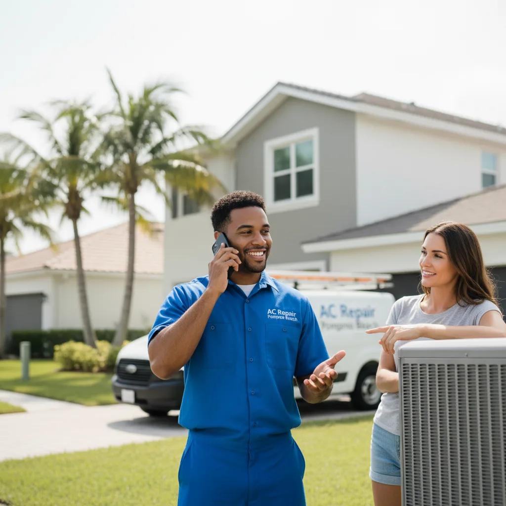 AC Repair Pompano Beach customer support in Radnor